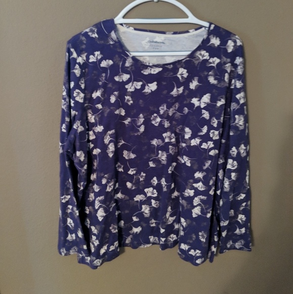 💜💜Fall is coming💜💜 Long sleeved purple t-shirt - Picture 1 of 1